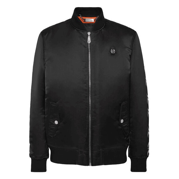 未使用 Philipp Plein pp/男士经典飞行员棉服夹克（微瑕）/P19990