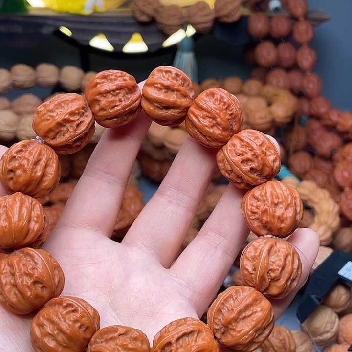 雪***心吊坠文玩核桃树王