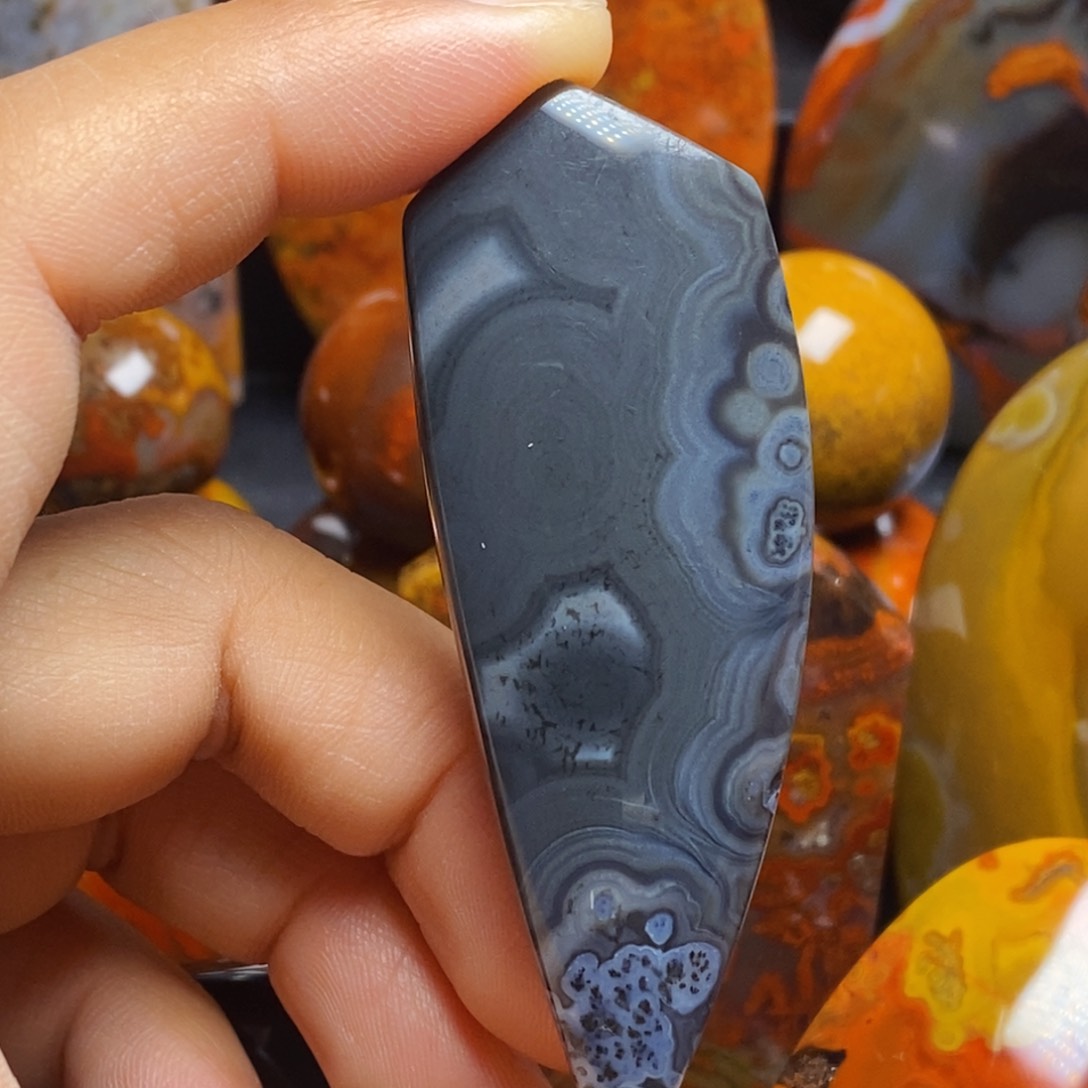 玛瑙/玉髓吊坠(不含链)未镶嵌