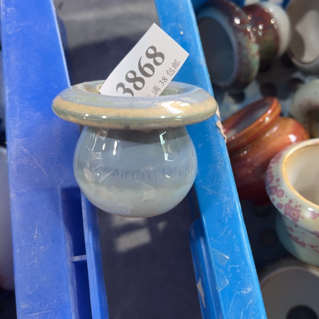 红陶景德镇手工花盆