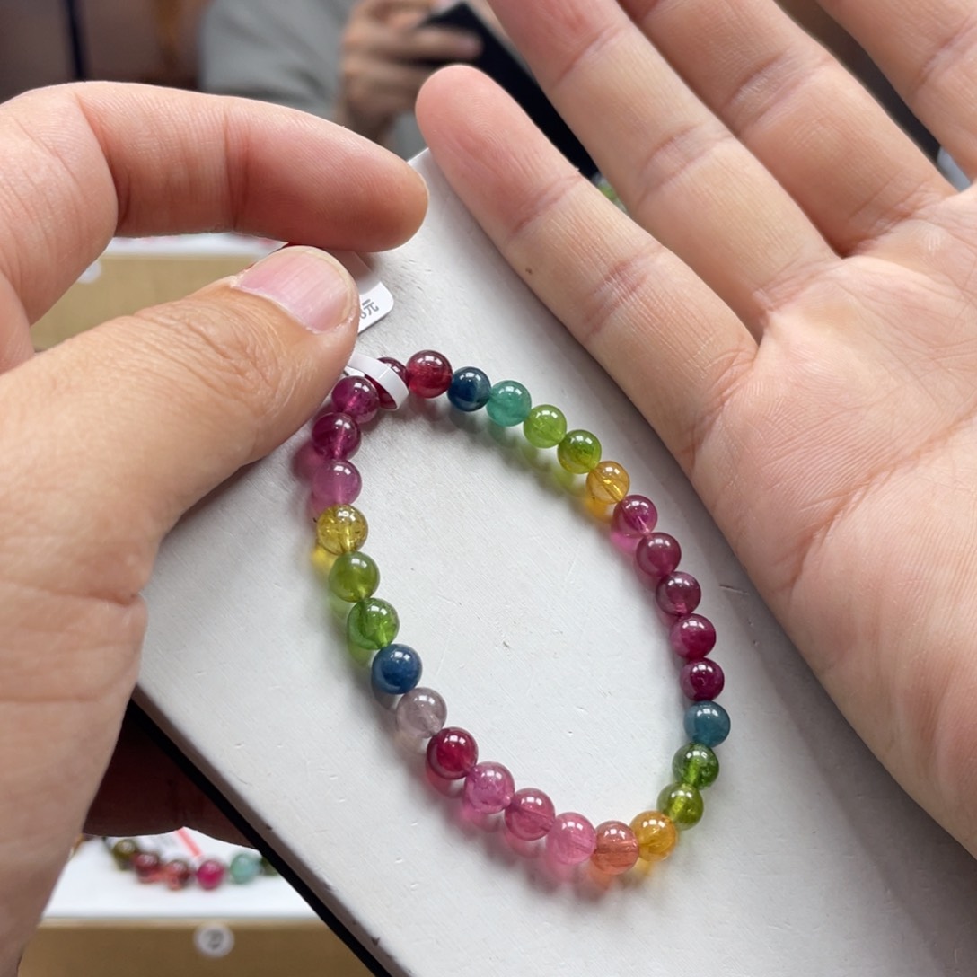 碧玺手串未镶嵌6mm.mmmmmmmmmm