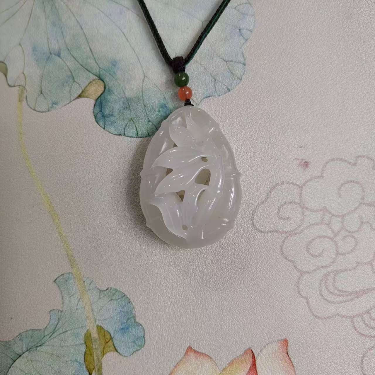 和田玉节节高升挂件295