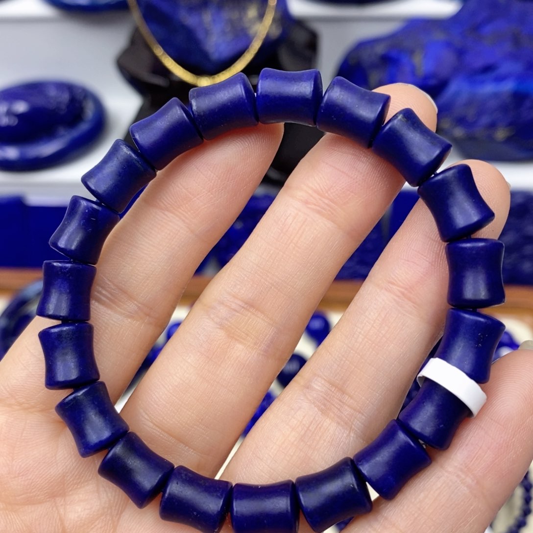 青金石手链未镶嵌