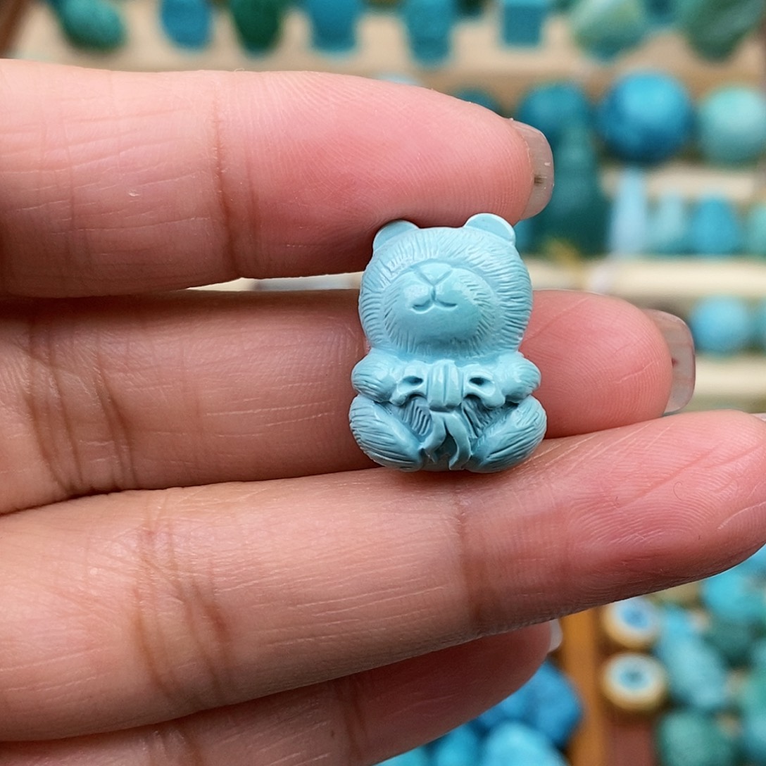 绿松石珠宝奇石未镶嵌