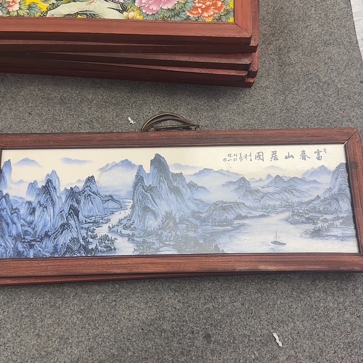 摆件瓷板画瓷板画