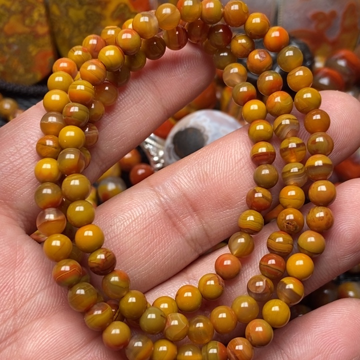 玛瑙/玉髓手串未镶嵌