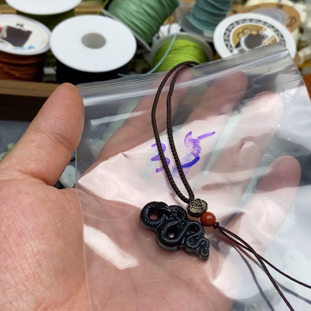 岫玉纯天然岫玉假一赔十默认微手串未镶嵌