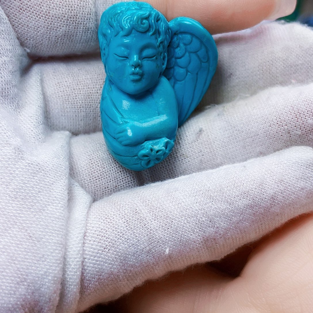 绿松石未镶嵌饰品