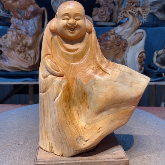 柏木（崖柏）根雕摆件