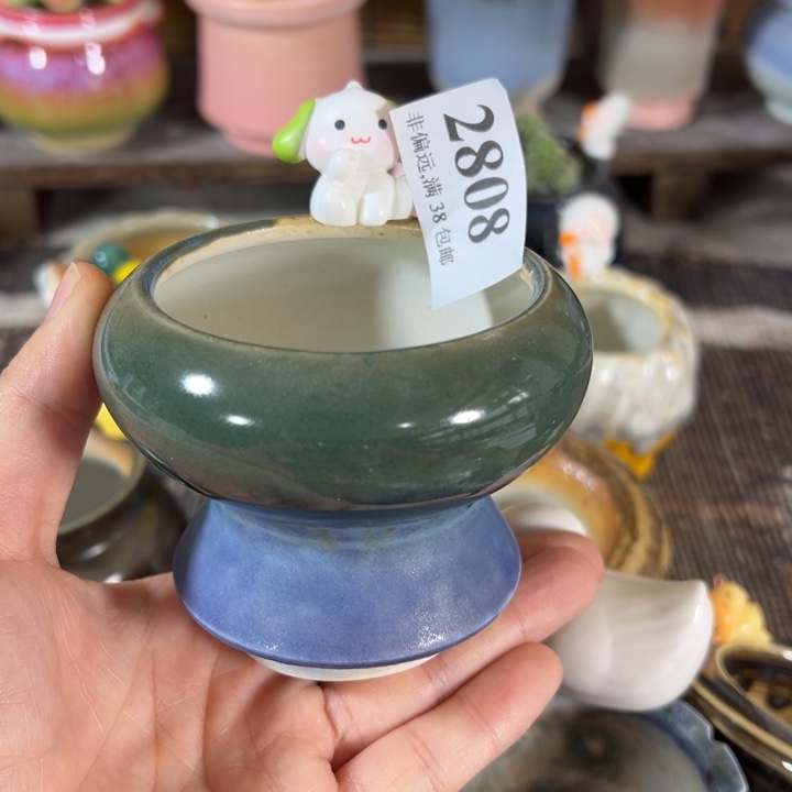 口6高6 ……手工花盆满30元包邮