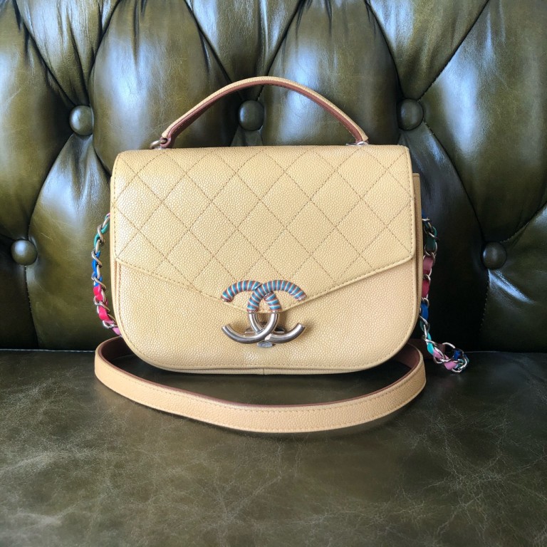 95新 Chanel/香奈儿 安洁利严选 CHANEL古巴单肩包 WHZ501022H