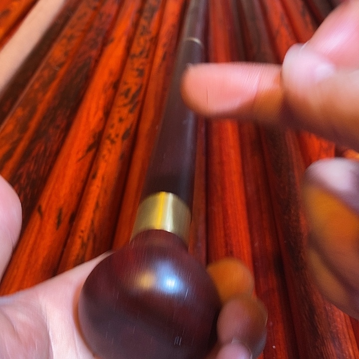 香榧木紫檀 文明杖