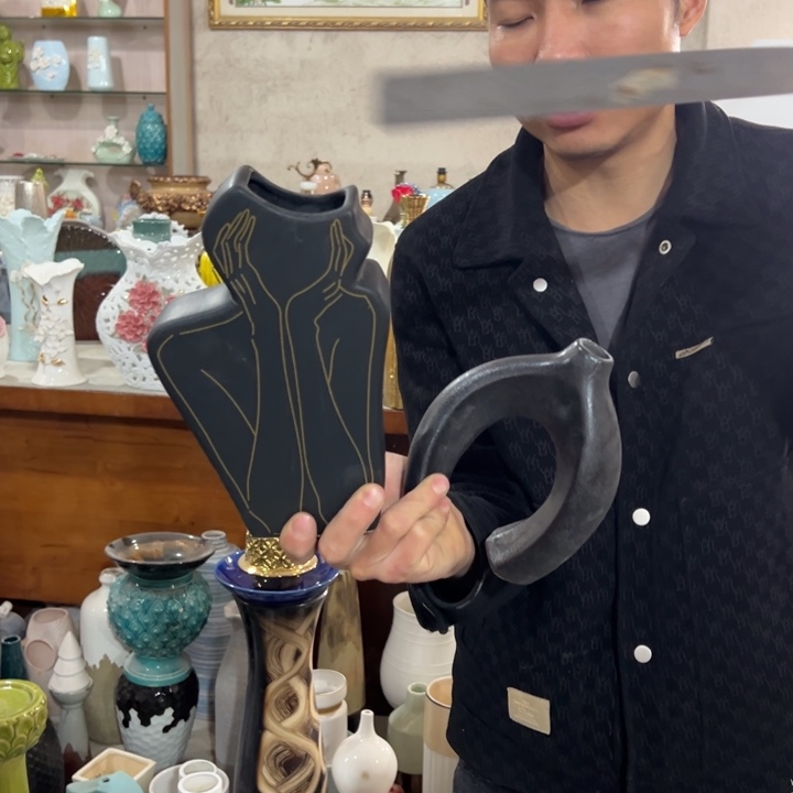 瓶高度23厘米口径6厘米微瑕捡漏划痕