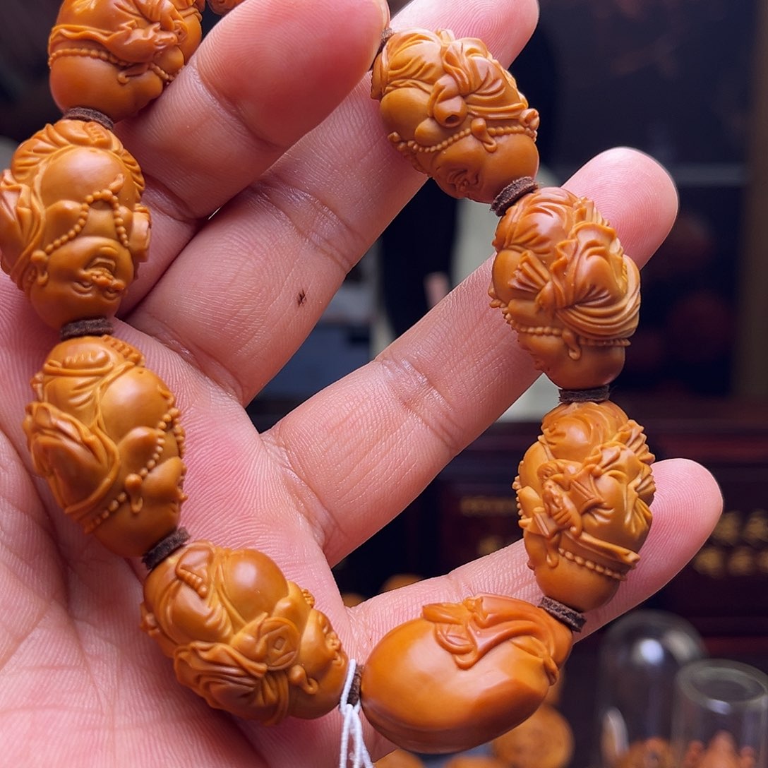 橄榄核手串/手链落****+