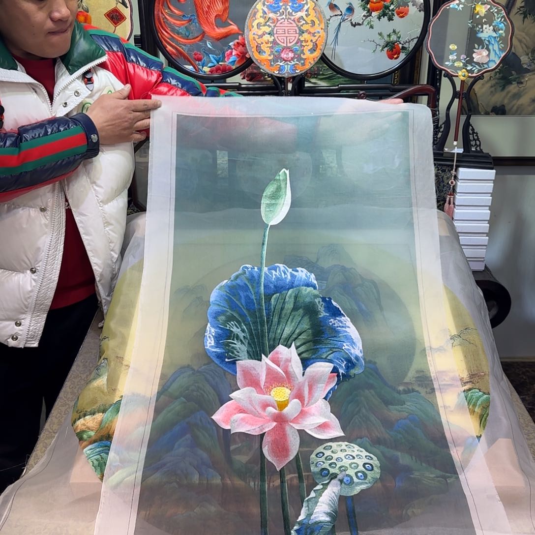 刺绣刺绣工艺精湛