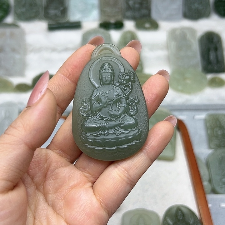 和田玉颈饰未镶嵌用****9