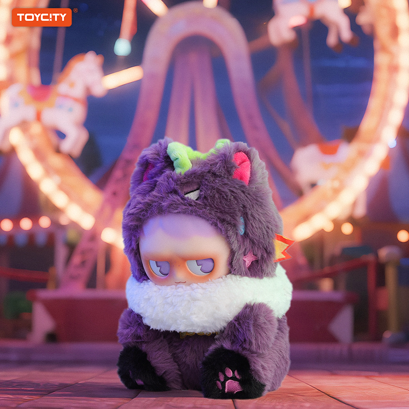 TOYCITY-MONBOO怪物乐园系列盲盒毛绒玩偶可爱玩具挂件包包挂饰