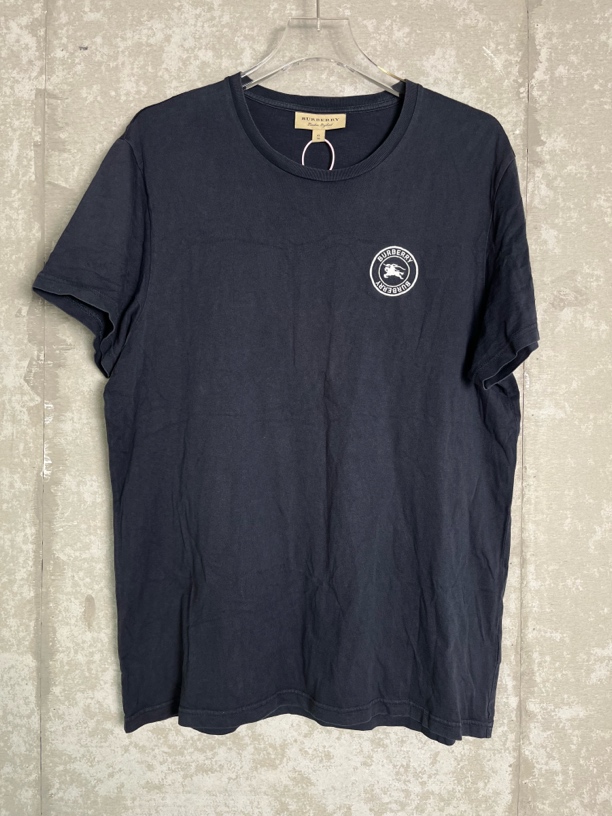 未使用 BURBERRY/博柏利 XL*1/博柏利战马圆标刺绣logo短袖/09678