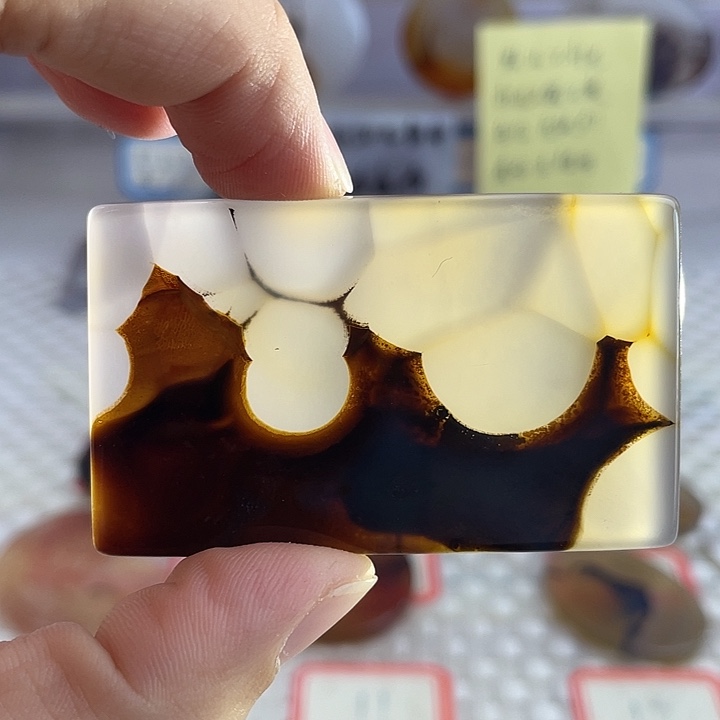 玛瑙/玉髓合金颈饰