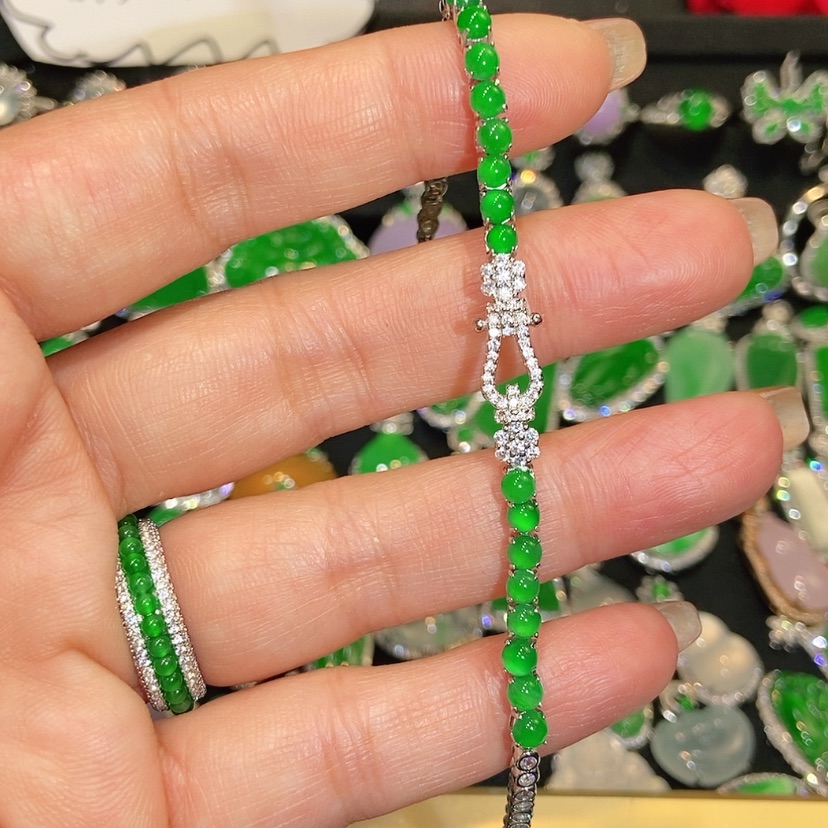 【闪购商品】未镶嵌手链翡翠天然翡翠