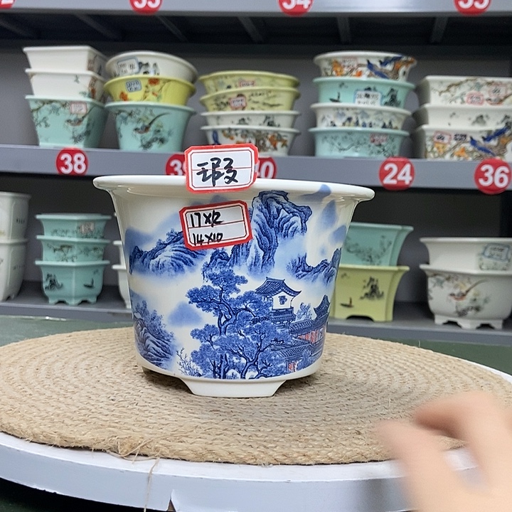 紫砂紫砂花盆1133