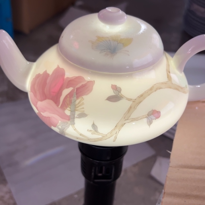 大球泥手绘茶壶300毫升