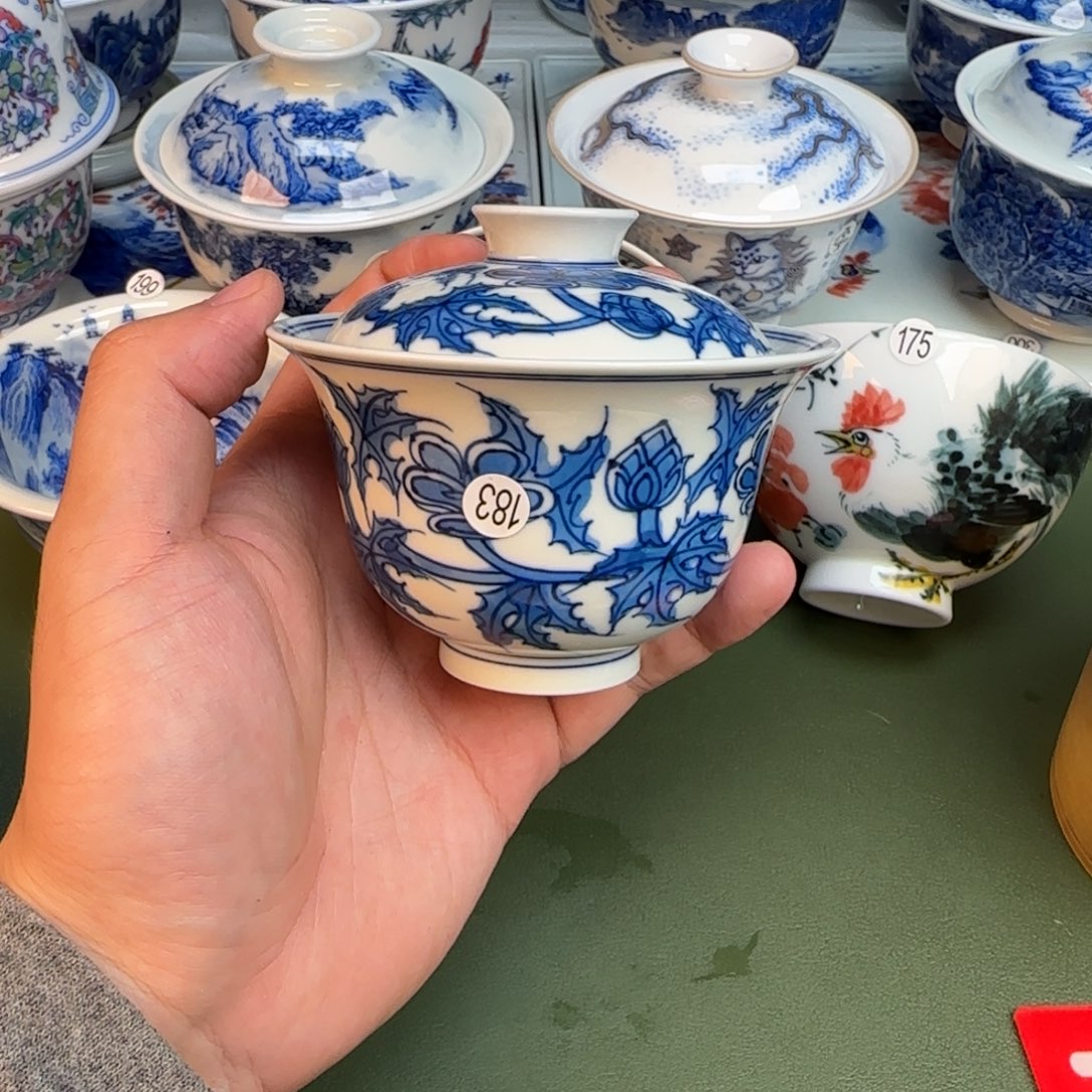 彦祖纯手工手绘茶具183