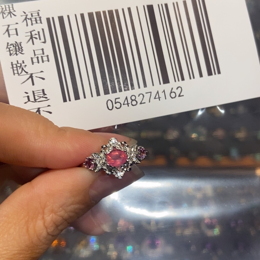 欧泊戒指欧泊银S925镶嵌椰****计