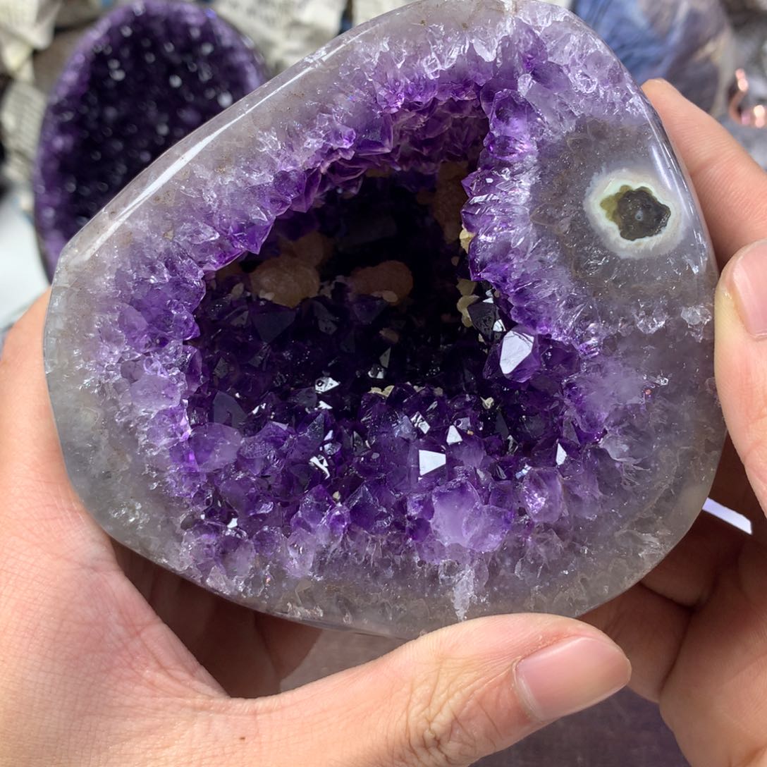 水晶大型摆件（非配饰）未镶嵌笑*哈