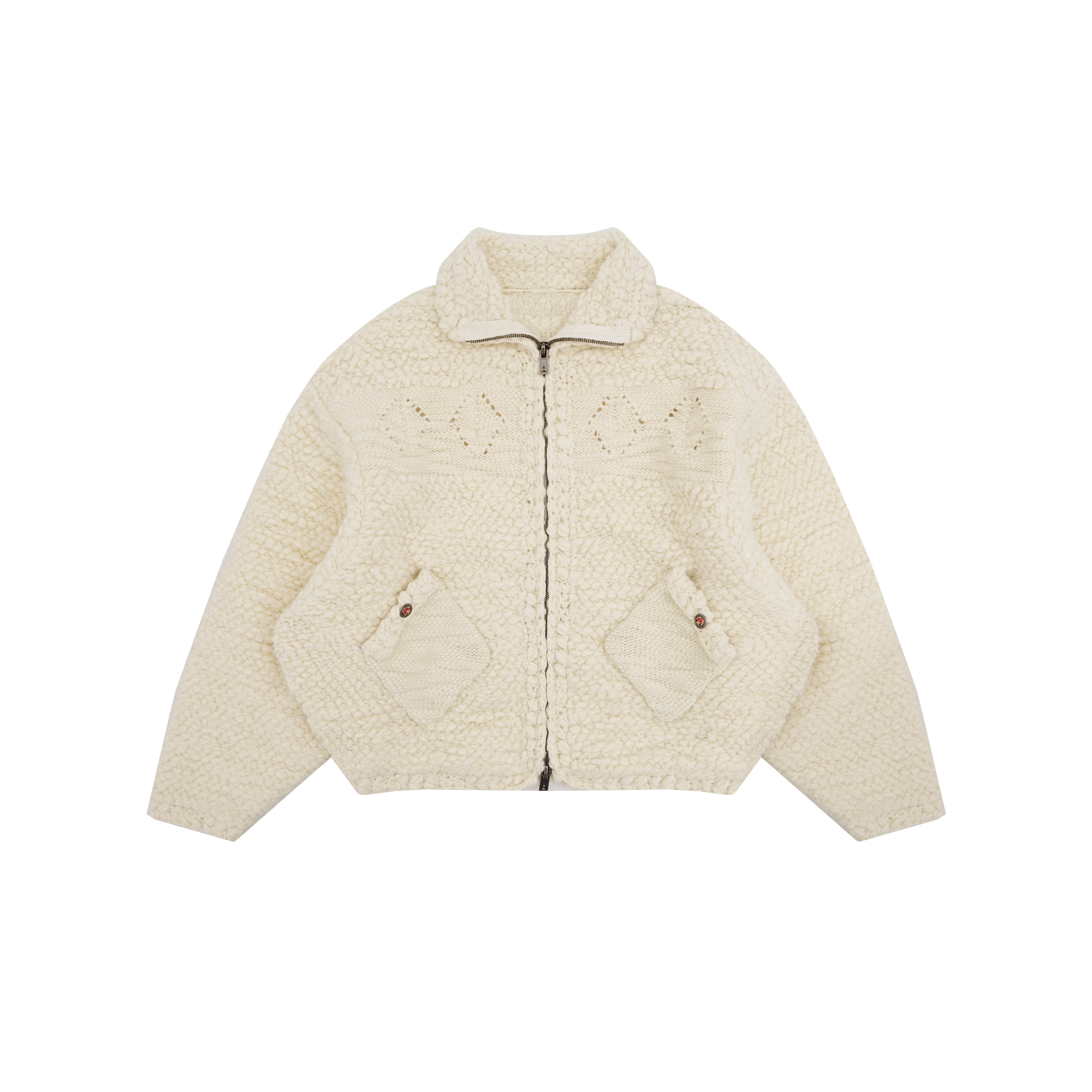 【深圳】Aa* Algebraic Average 绵羊双纱空织马甲/夹克