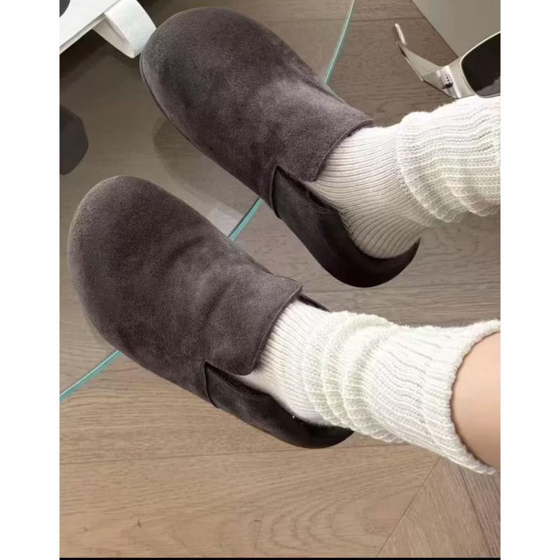 欧货 勃肯托一脚蹬圆头冬季25019