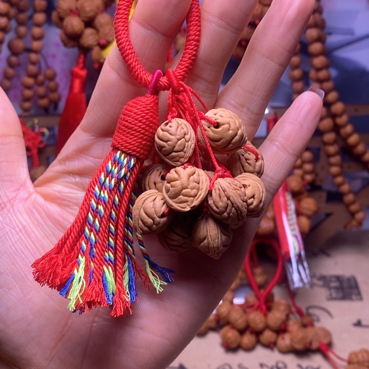 吊坠桃核龙纹桃枭