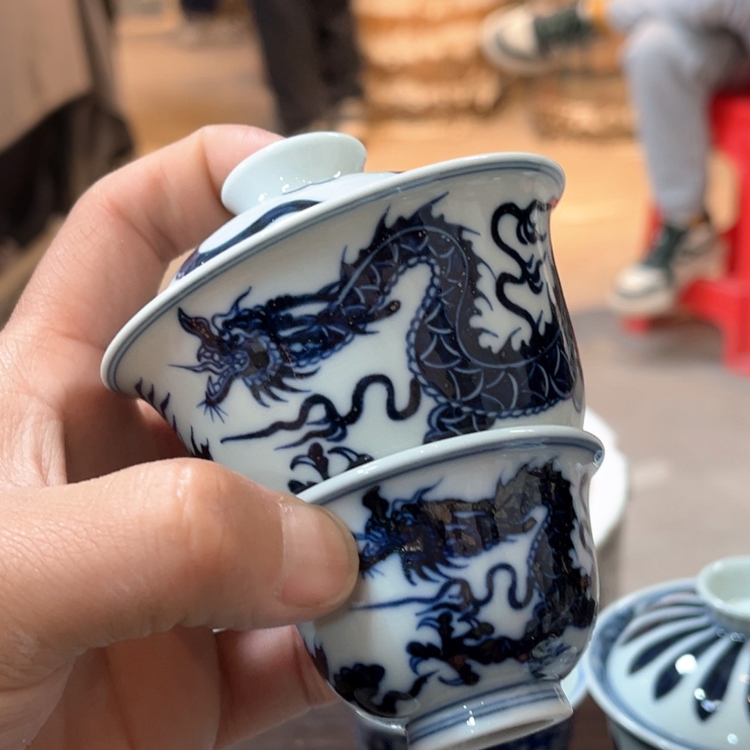 杯青花瓷器青花瓷器