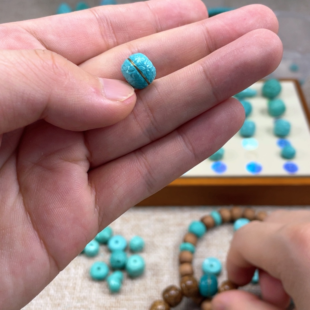 原生态湖北矿小配饰，直径10