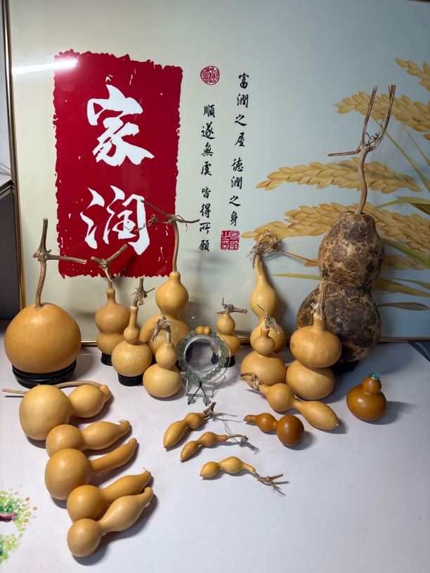 微瑕、不保龙头，小葫芦手把件可盘玩的文玩福禄葫芦