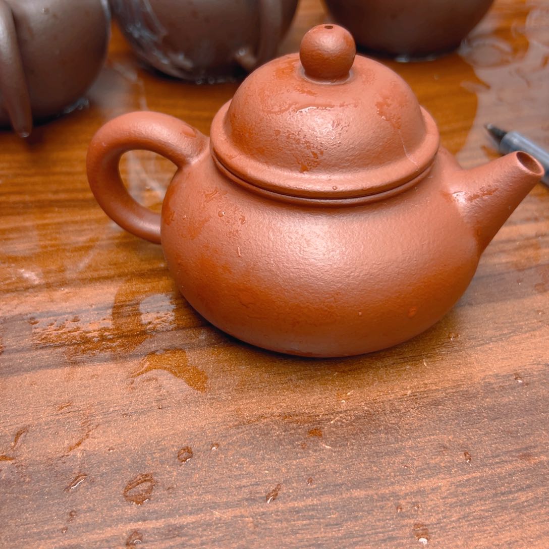茶壶紫砂朱泥荣天