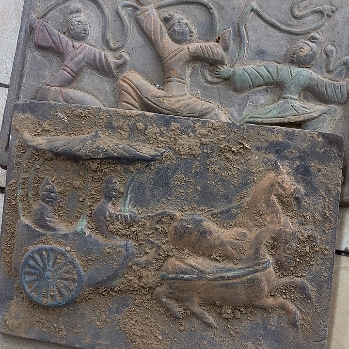 瓦当陶器陶器一单两个