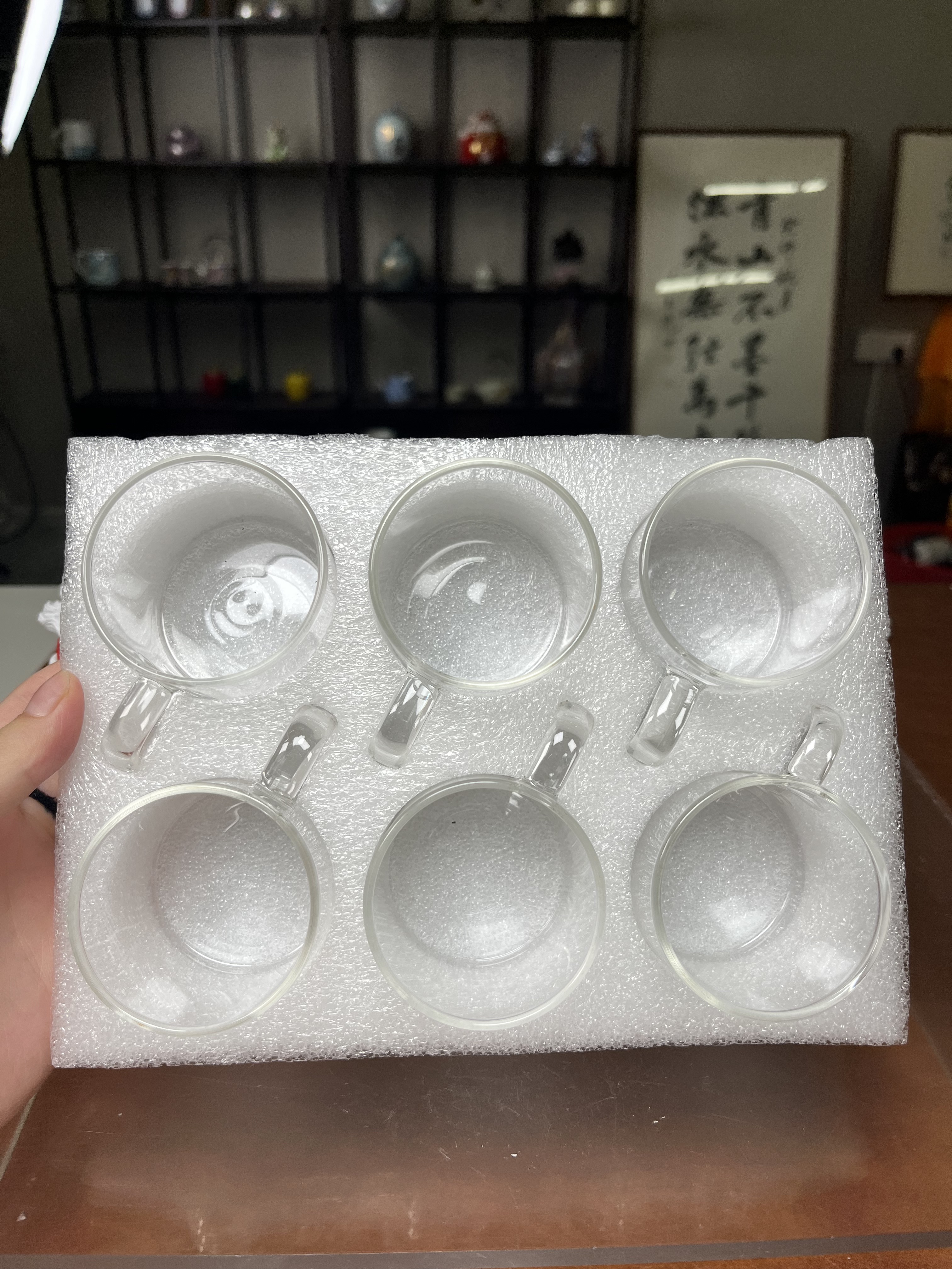 玻璃茶杯六只装ZH982