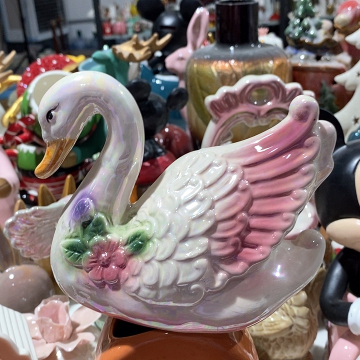 摆件陶瓷树脂家居摆件瑕疵