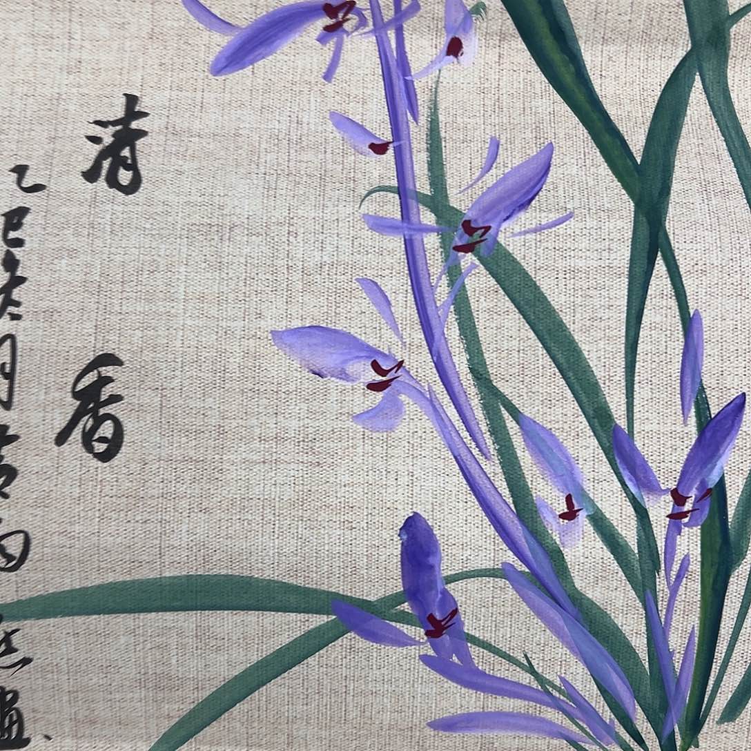 纽***扣国画纯手绘作品集欣赏