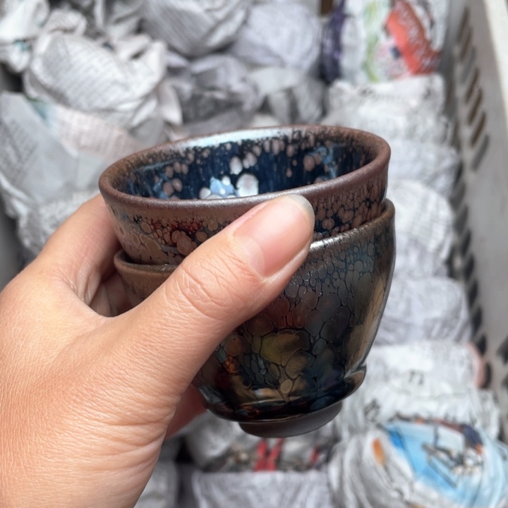 茶盏建窑建盏主人杯