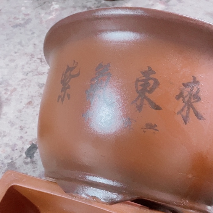 紫砂35紫气东来花哦