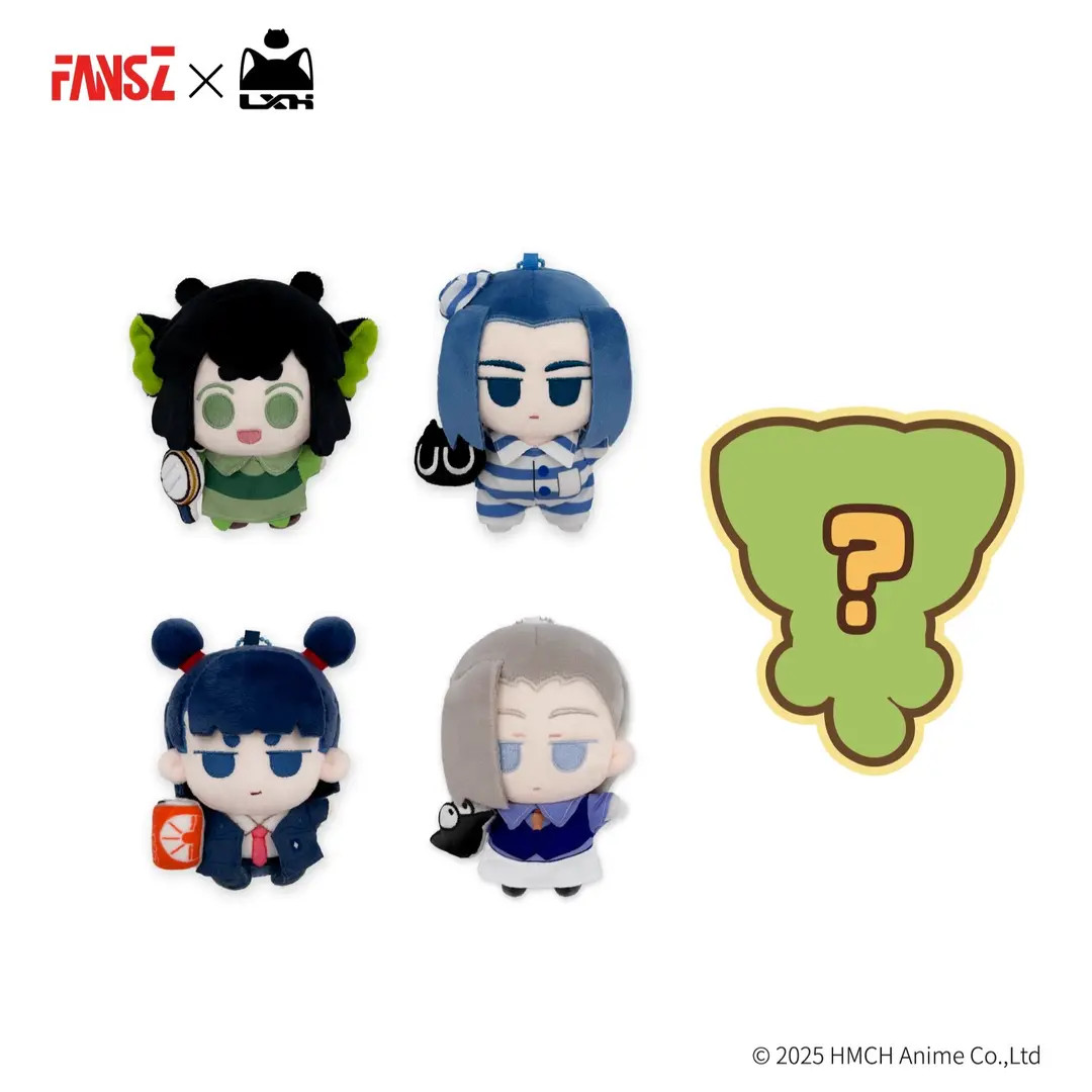 【拆盒】正版fansz罗小黑战记2妖灵探案薄可动毛绒盲盒