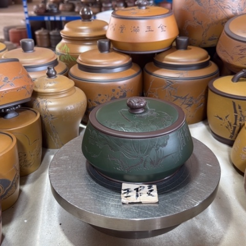 紫砂茶叶罐。。。。。。。。。
