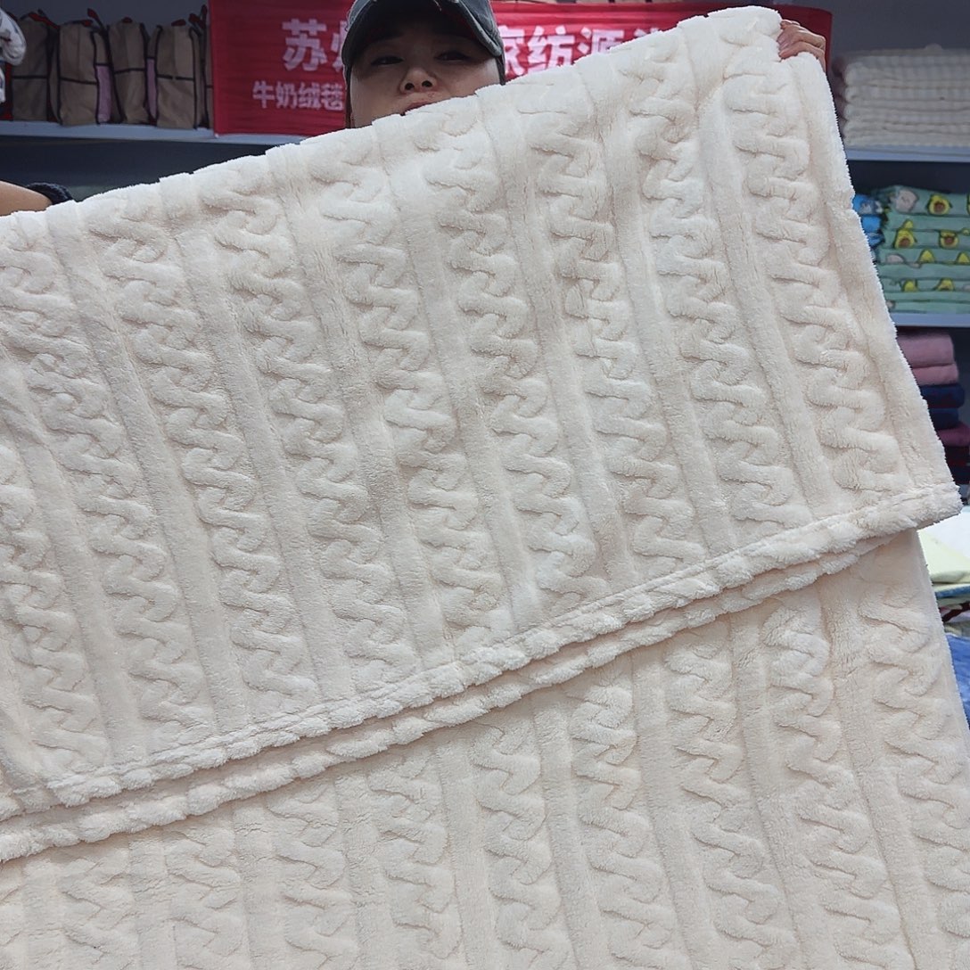 羊驼毛180.200塔夫绒剪花毯，速热