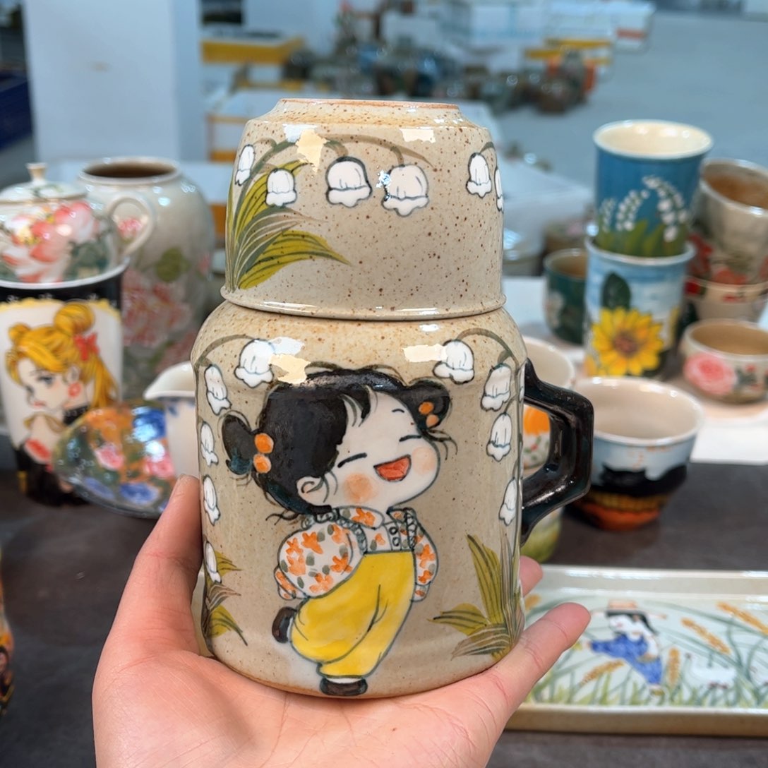 景德镇陶瓷手工杯