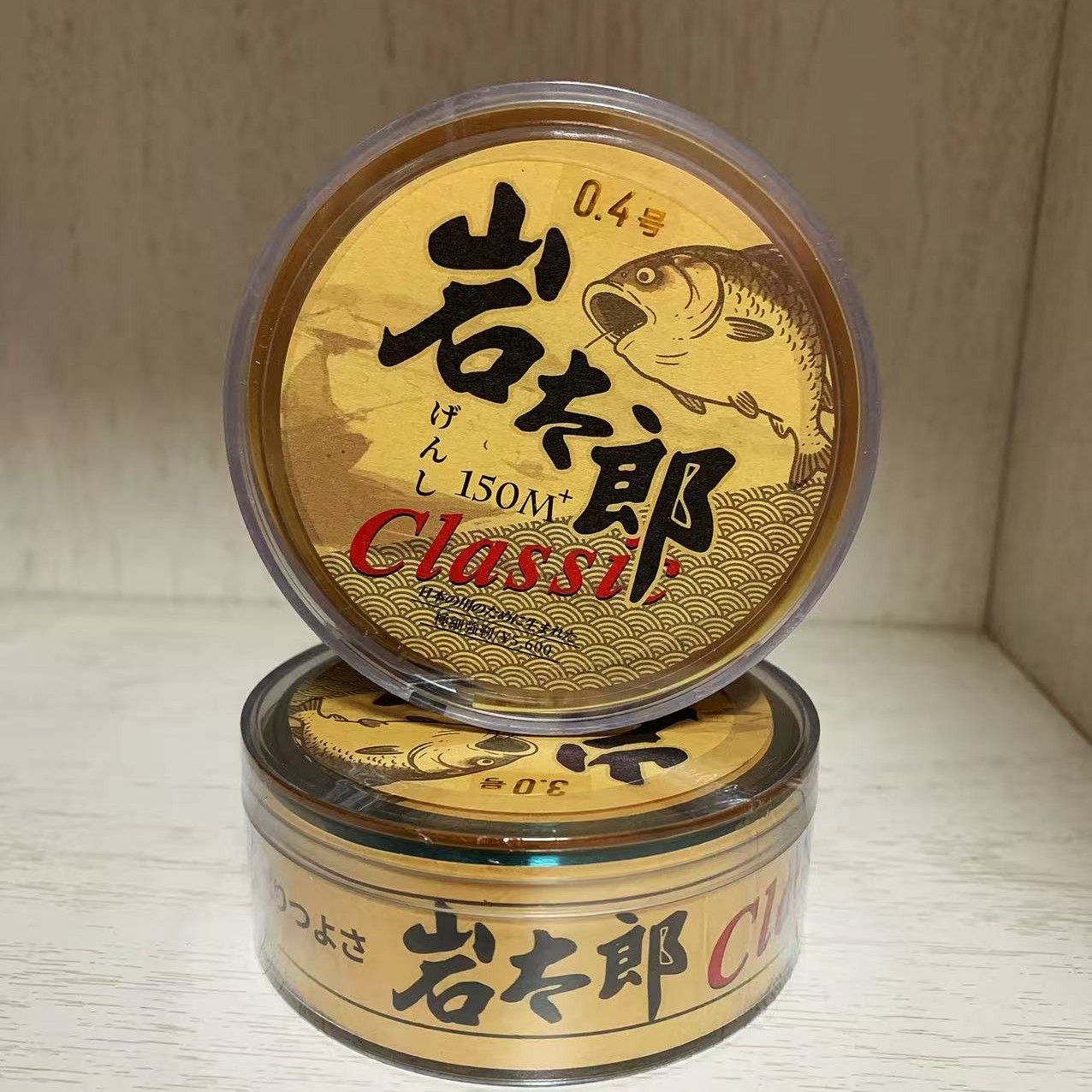 日本进口原丝岩太郎鱼线尼龙钓鱼主线子线休闲野钓大物竞技线