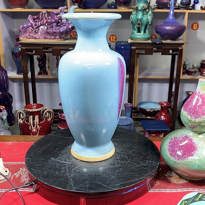 瓶中国神垕精品钧瓷