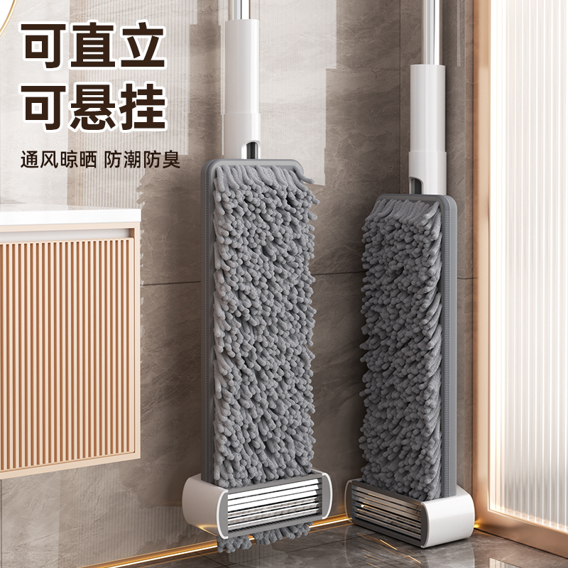 正妙旗舰款雪尼尔免手洗平板拖把家用懒人专用墩布保洁拖地神器