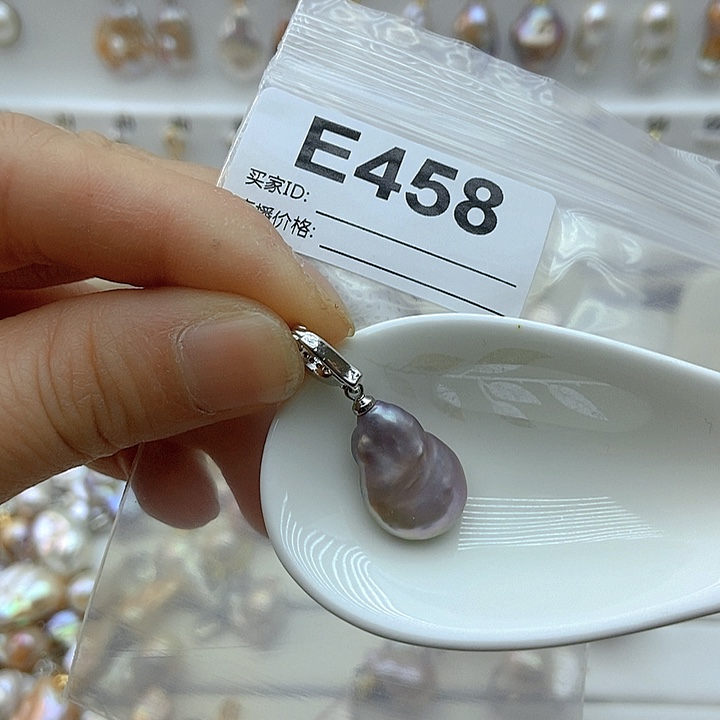 淡水珍珠颈饰银S925镶嵌